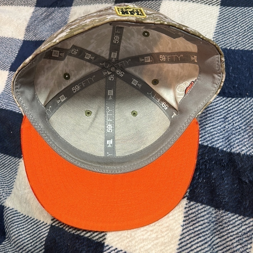 MENS womens denver broncos nfl hat new era new camo support the troops - Picture 5 of 8